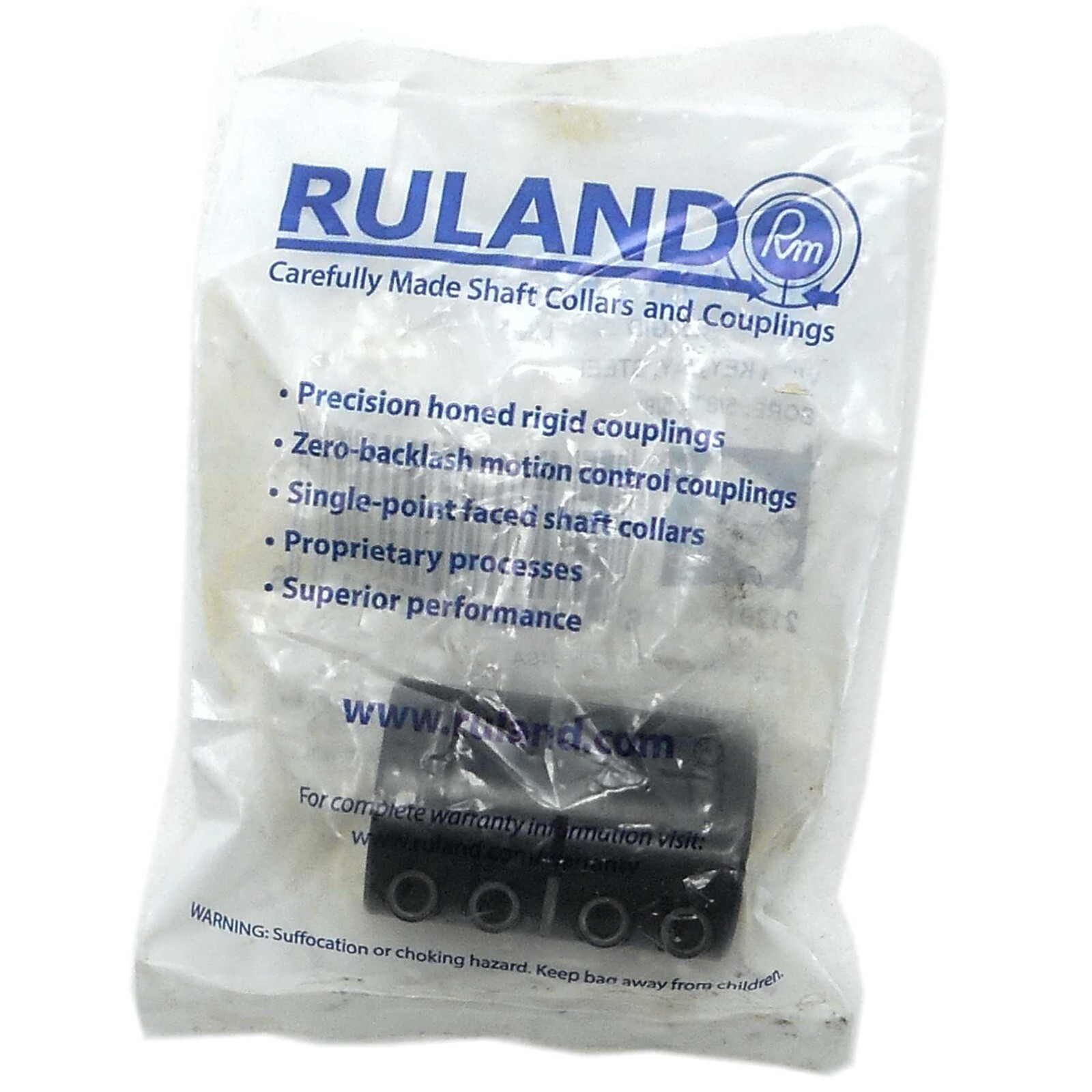 Ruland Two-Piece Rigid Coupling with Keyway Steel Bore 5/8″ x 5/8″ SPC-10-10-F