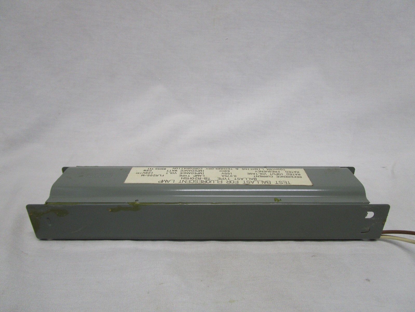 NEW TOSHIBA LIGHTING TB-R20HSH TEST BALLAST FOR FLR20S/M FLUORESCENT LAMP LIGHT