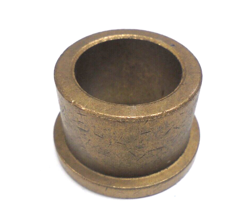 Lot of 2 – FB1622-8 Oil Impregnated Sintered Bronze Flanged Bearings 1″ ID