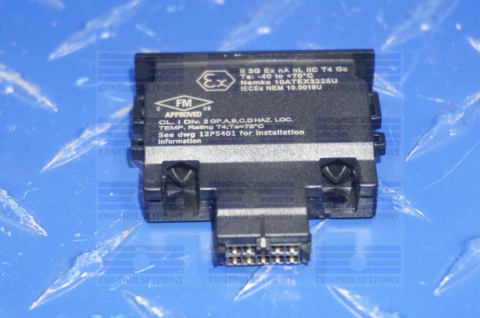 EMERSON DELTAV KL4501X1-BA1 ADDRESS PLUG #1 KL4501X1BA1 12P4983