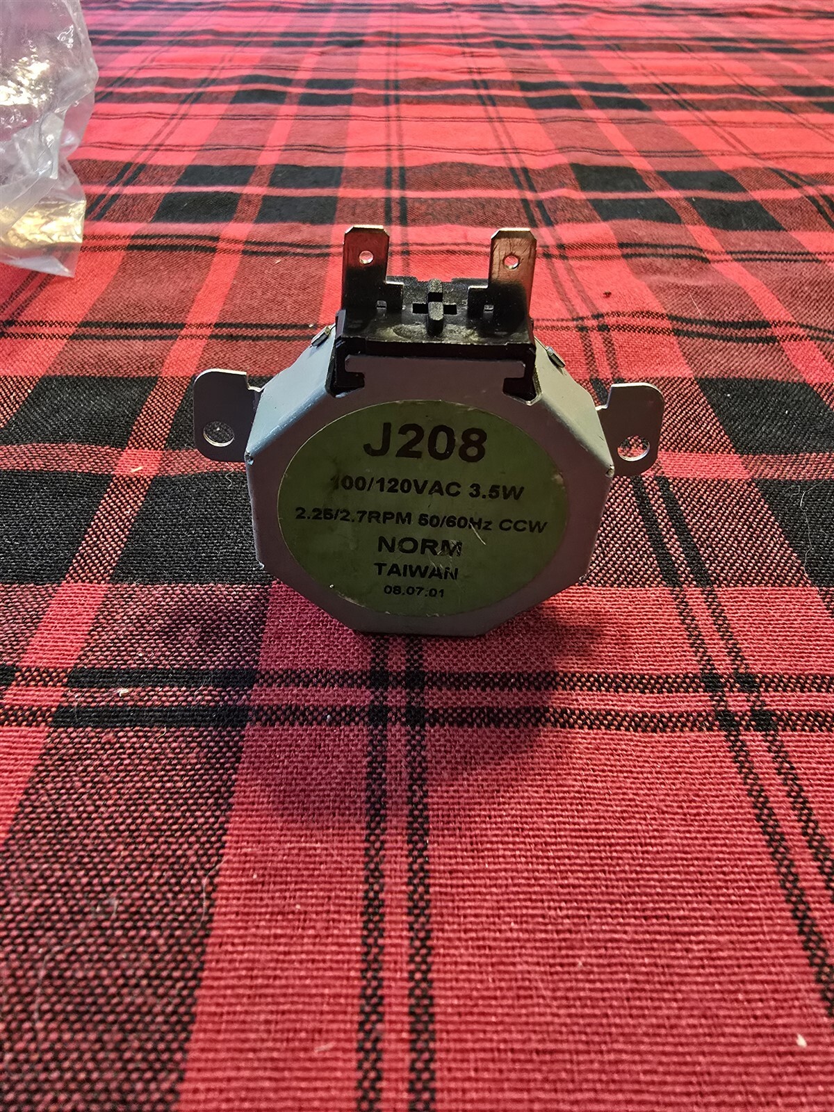 NEW Whirlpool Motor J208 2.25/2.7 RPM *FREE SHIPPING*