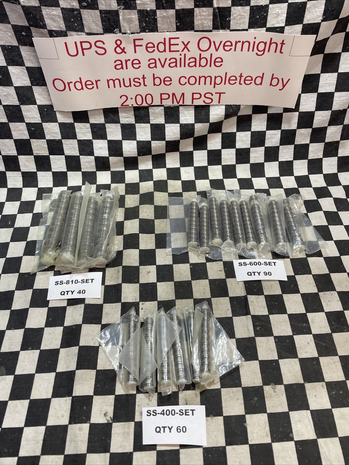SWAGELOK SS-810-SET, SS-600-SET, SS-400-SET, LOT OF 190 SET, SHIPSAMEDAY#109V15