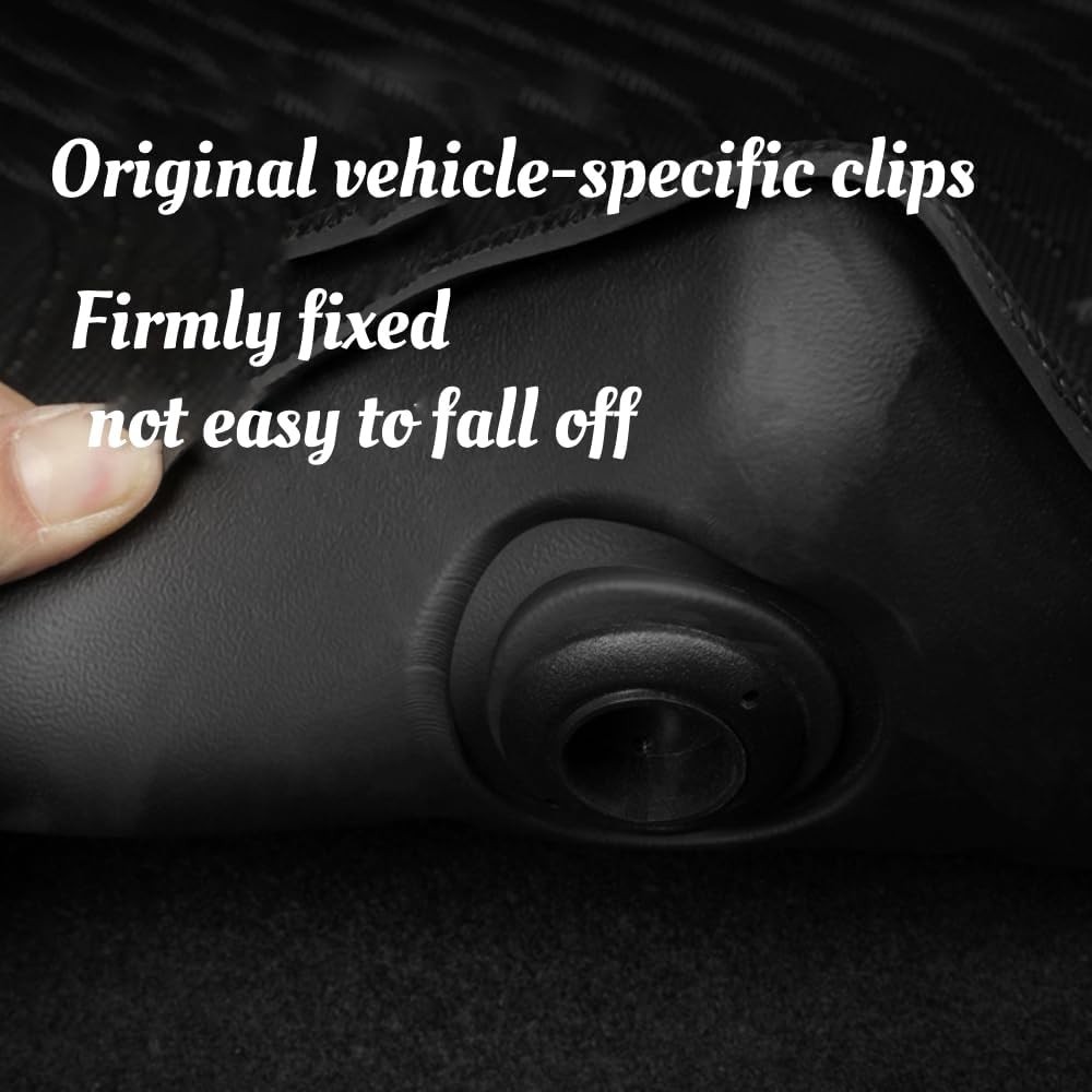 Floor Mats for Chevy Silverado GMC Sierra 1500 2500 3500 HD Crew Cab 2019-2025