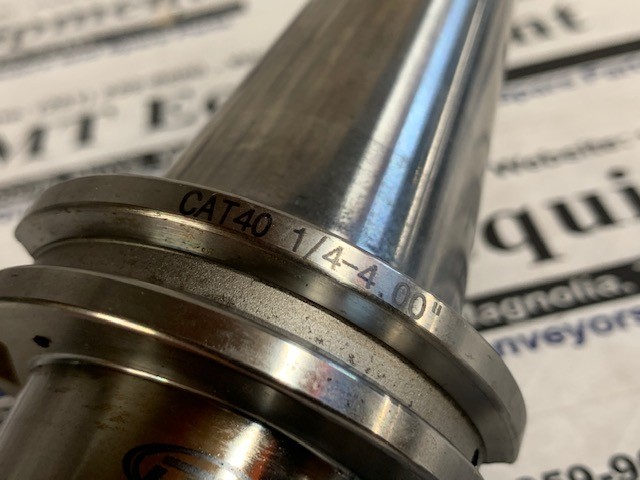 Sowa Tool Endmill Collet Tool Holder – 531004 – CAT40 1/4-4.00 w/Warranty