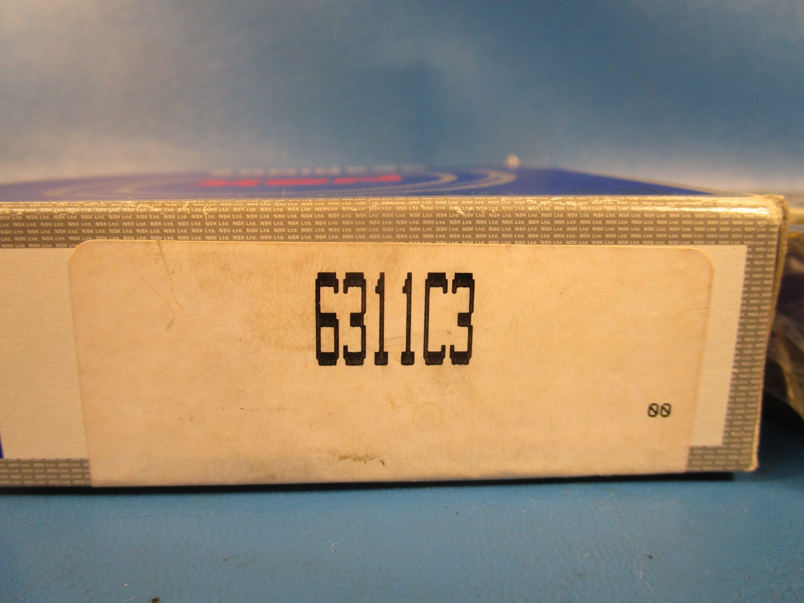 NSK 6311 C3, Ball Bearing Deep Groove 55mm ID X 120mm OD X 29mm Width, C3