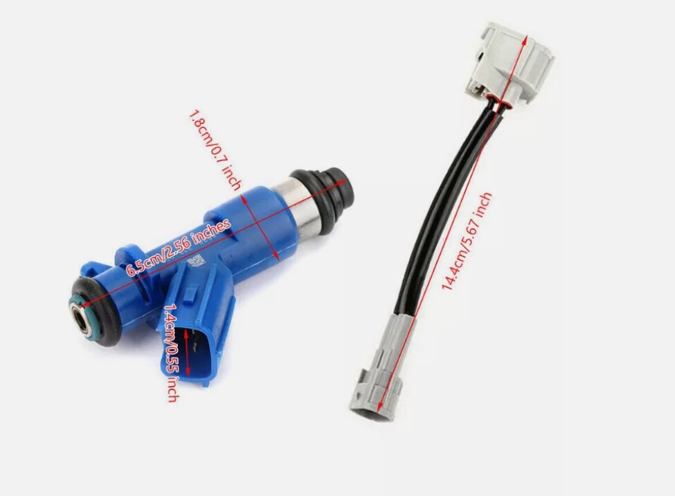 550cc Injectors FOR Honda Acura RDX Denso B16 B18 K20 K24 DC EG EK ITR CTR TypeR