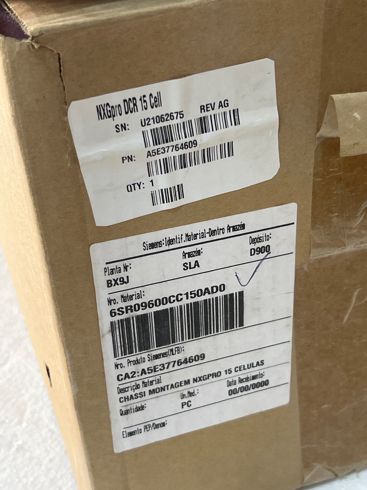 Siemens A5E37764609 GH180 NXGpro Controller 15 Cell, 6SR0960-0CC15-0AD0