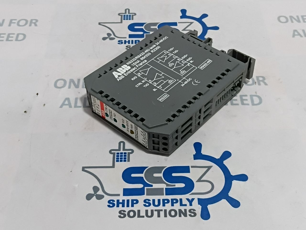 ABB RS232/RS422-485 Control Converter Module 1SNA 684333 R2300 24-48VDC