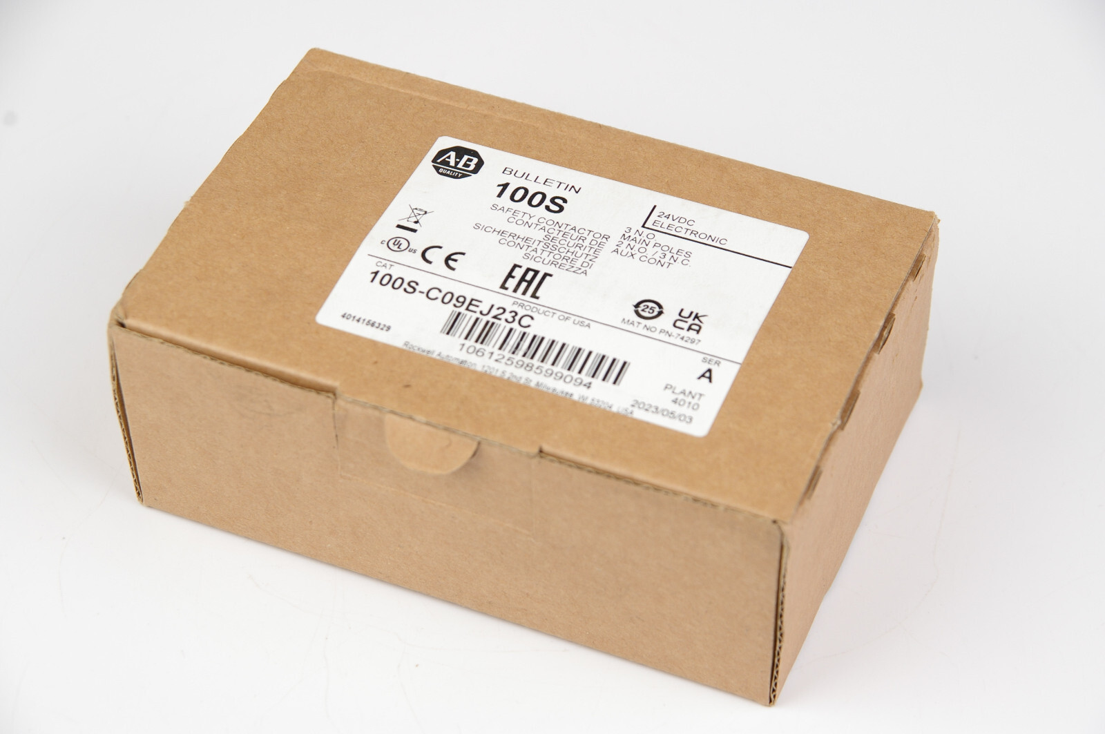 Allen Bradley 100S-C09EJ23C 100-C09E*01 100S-F Contactor