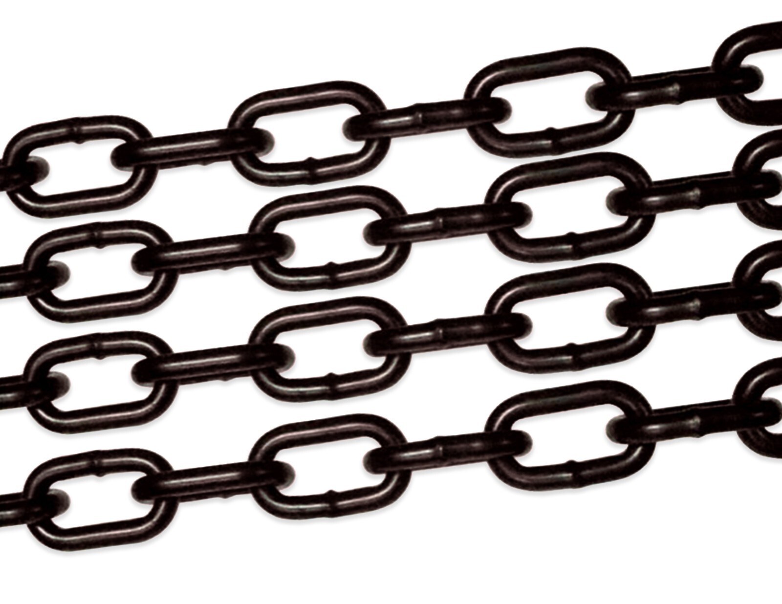 3/8″ Black Powder Coated Chain 3 FT Sample Grade 30 Proof Coil Fence Gate