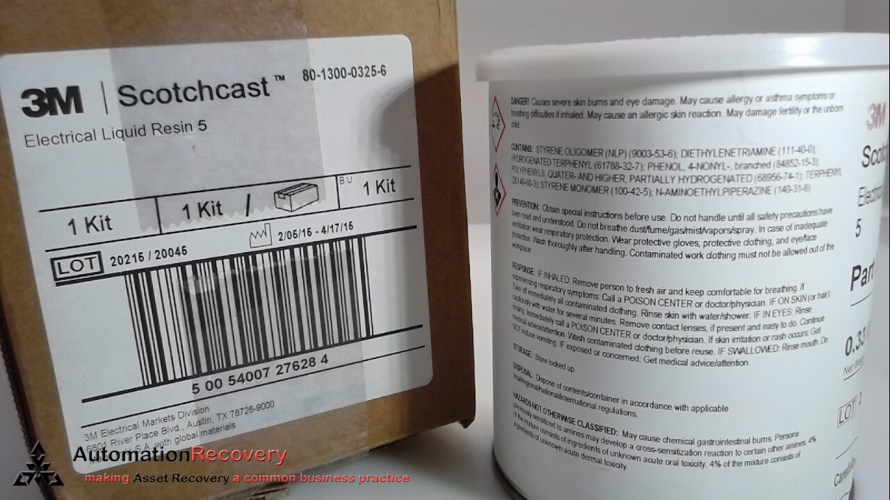 SCOTCHCAST 80-1300-0325-6, NEW #275933
