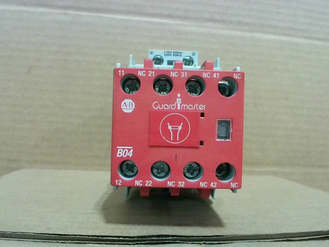 Allen Bradley 100S-C23D404C /A /C Safety Contact w/ AB 100S-F AB 100-C09*400 …