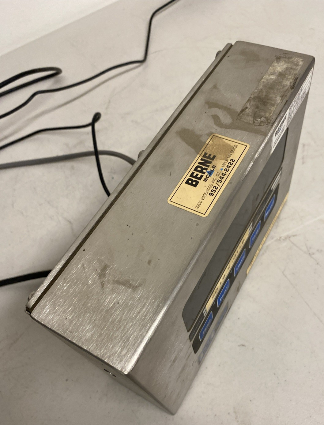 GSA Digital Weight Indicator Series 460 Scale Berne Calibrated 50lb Vishay