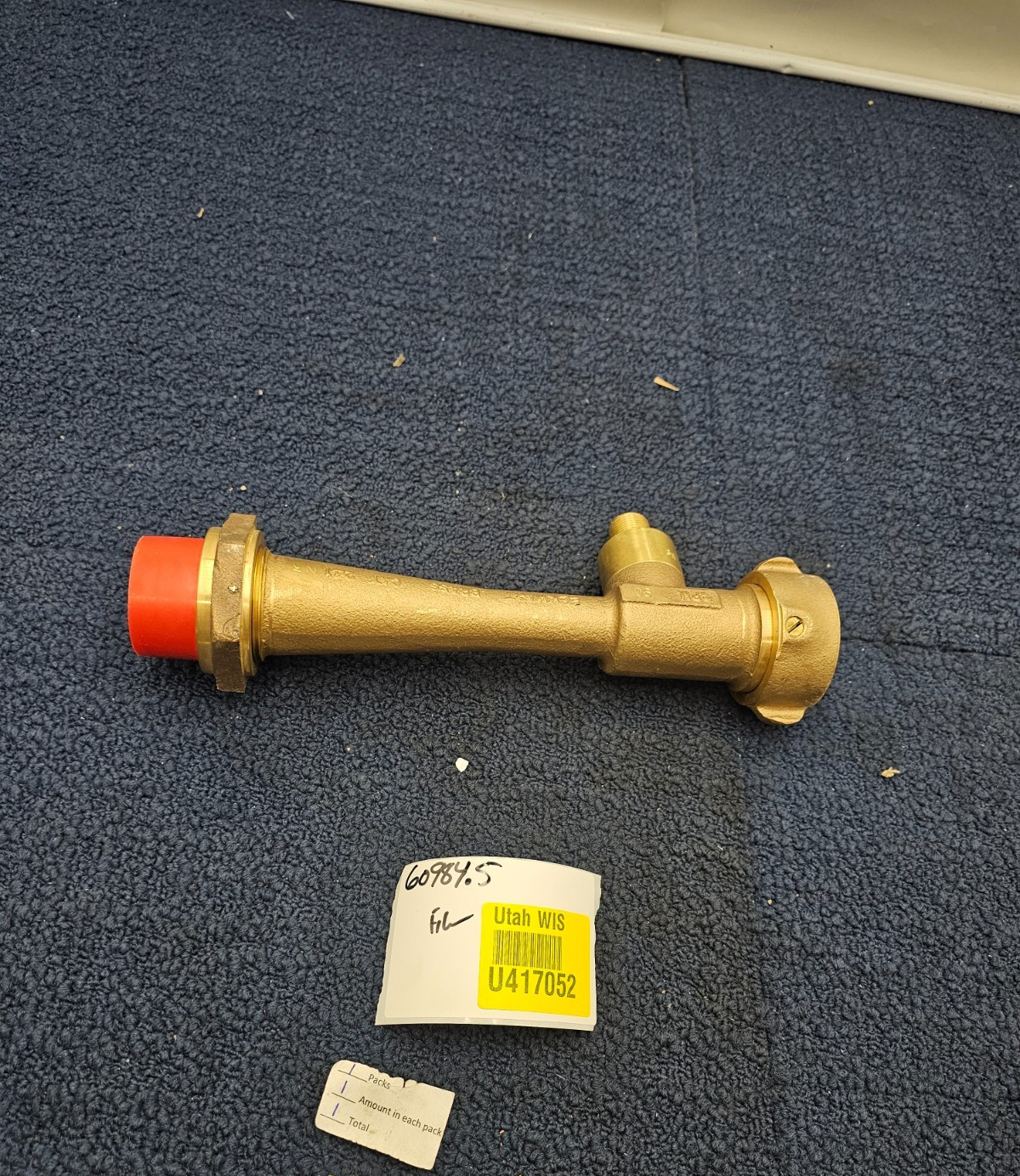 ELKHART Brass 241 Foam Eductor 90GPM 300 PSI Max *PICTURED ITEM ONLY*