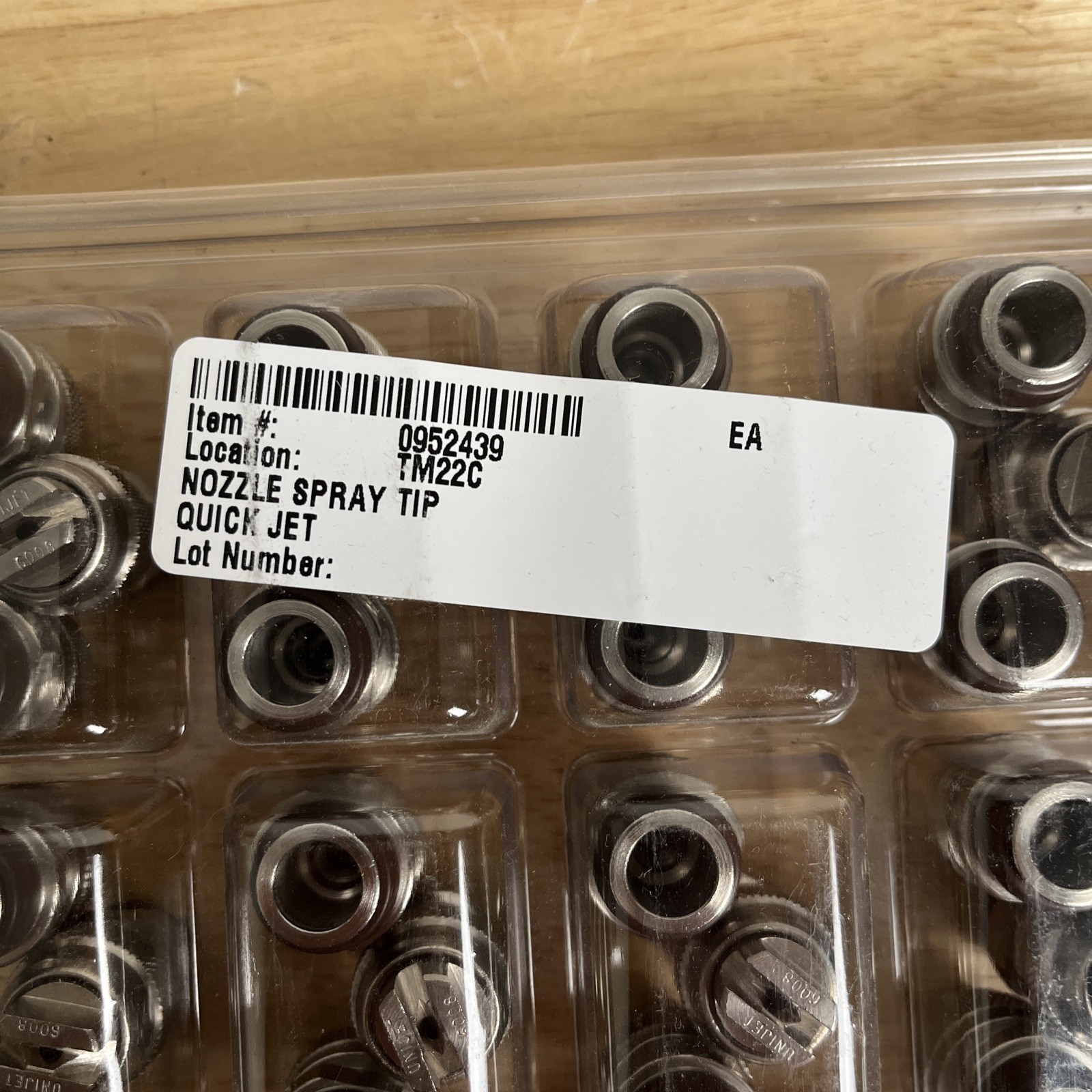 30 Unijet 6008 60 Deg. Spray Nozzles 0.79–3.42 GPM 40–750 PSI – Stainless Steel