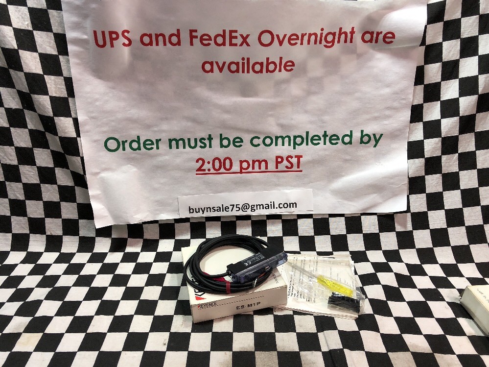 Keyence Proximity Sensor ES-M1P, ESM1P, SHIPSAMEDAY#1217B1