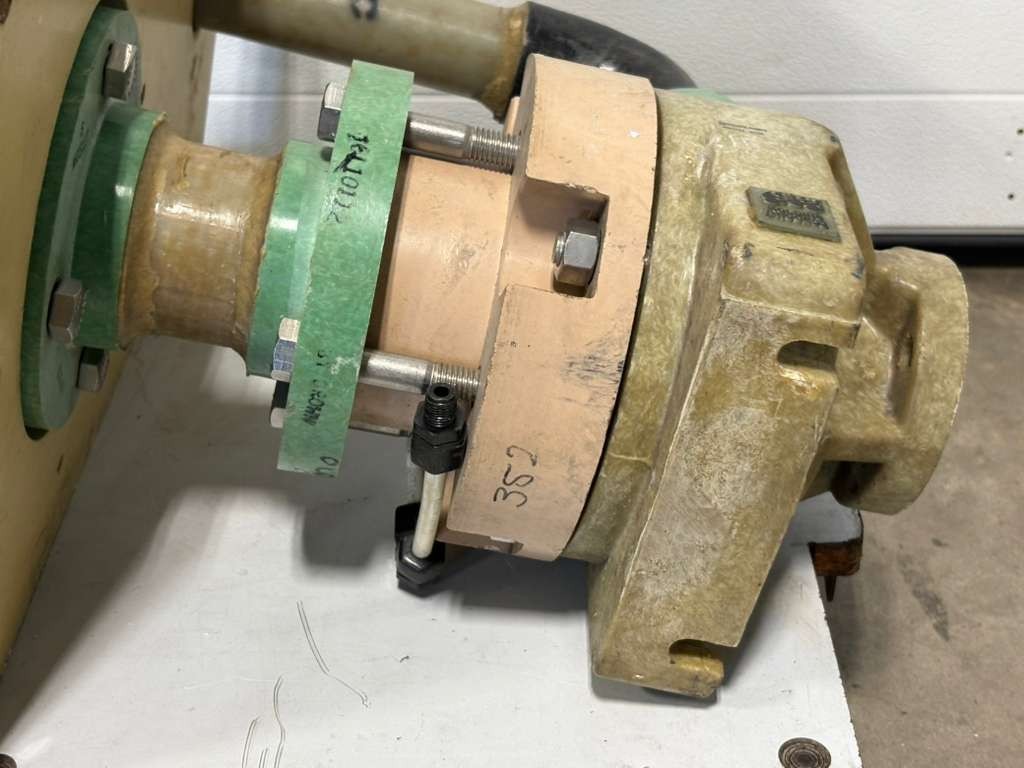 Goulds Pumps NM3171 Non-Metallic Vertical Process Pump D02319A 63100, RPC-02-001