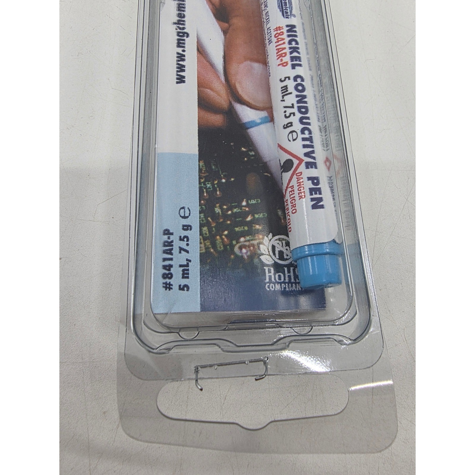 MG Chemicals 841AR-P Nickel Conductive Pen 5ml 7.5g Circuit Board Repair EMI RFI