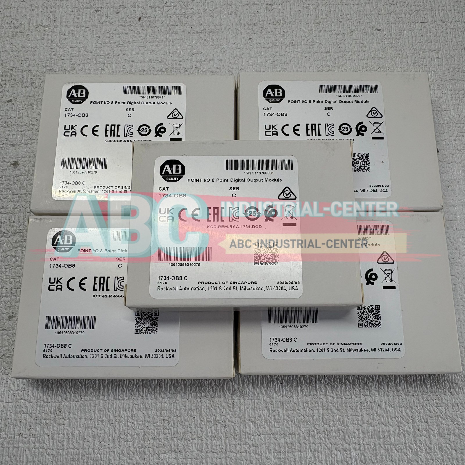 Brand 1734-OB8 Ser C Digital Output Module#1pcs new in box