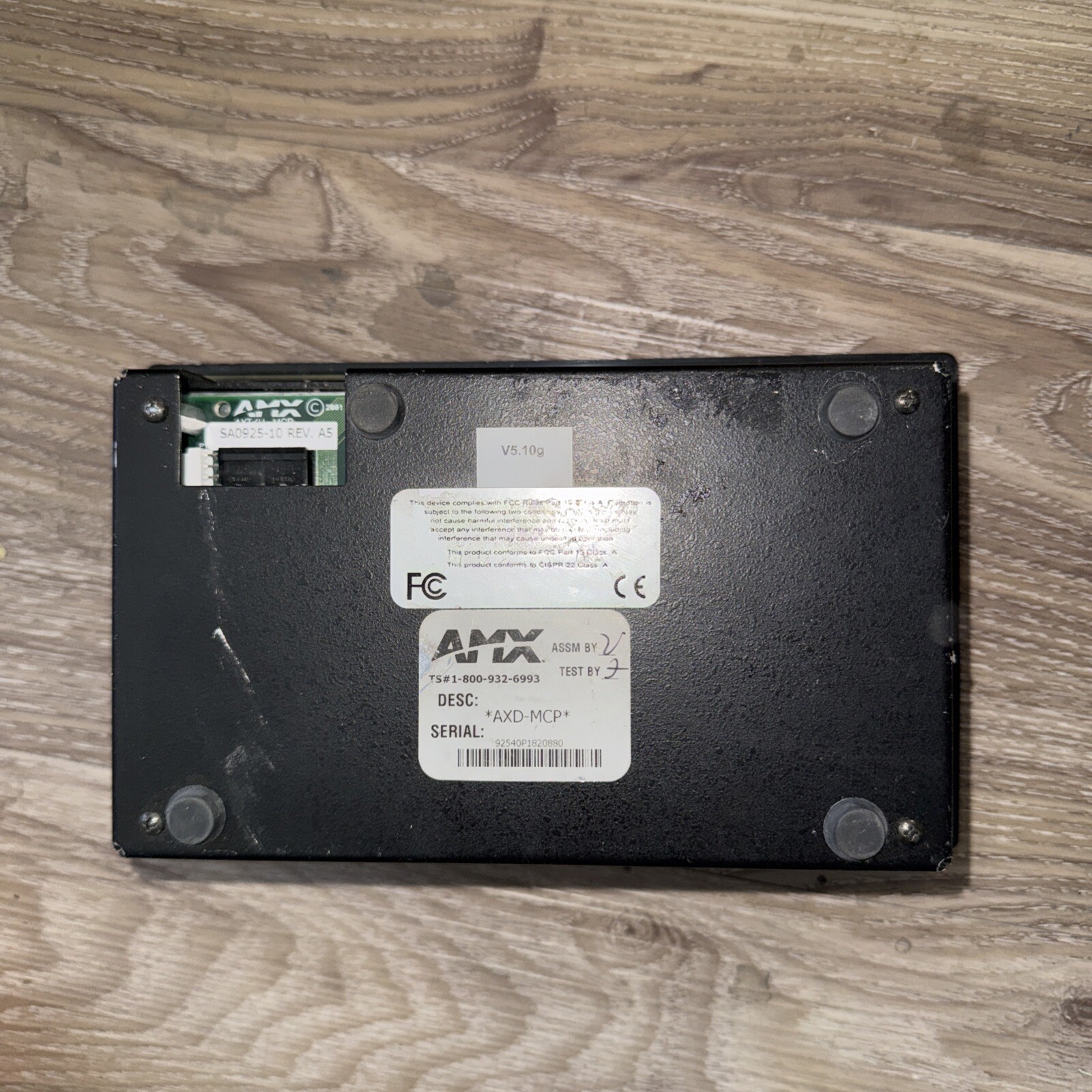AMX Panja AXD-MCP DISPLAY UNIT SA0925-10 50-0925-10 ATX-U-MPC (M3)
