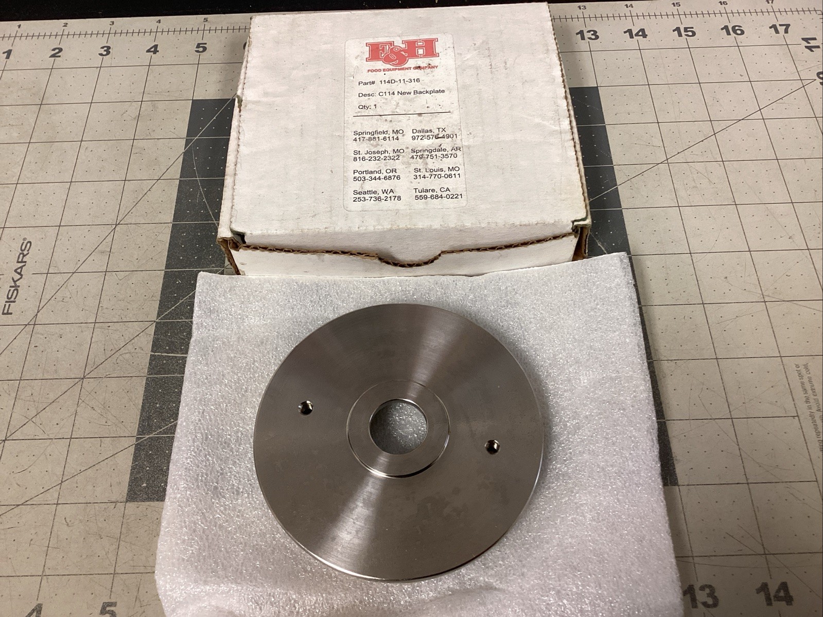 F&H 114D-11-316 (LPW137M)