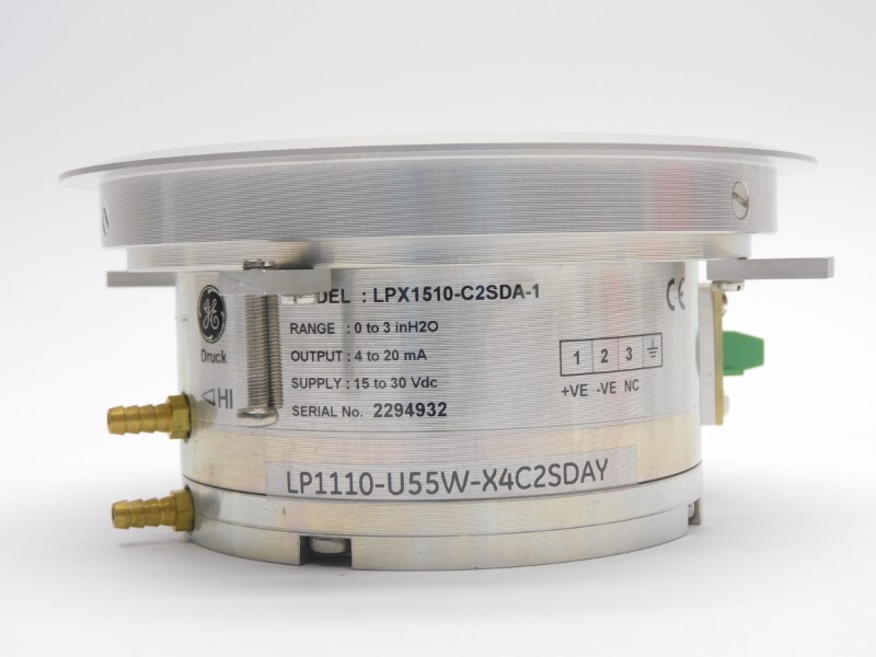 GENERAL ELECTRIC LPX1510-C2SDA-1 LP1110-U55W-X4C2SDAY 15-30VDC 0-3″H2O NSNP