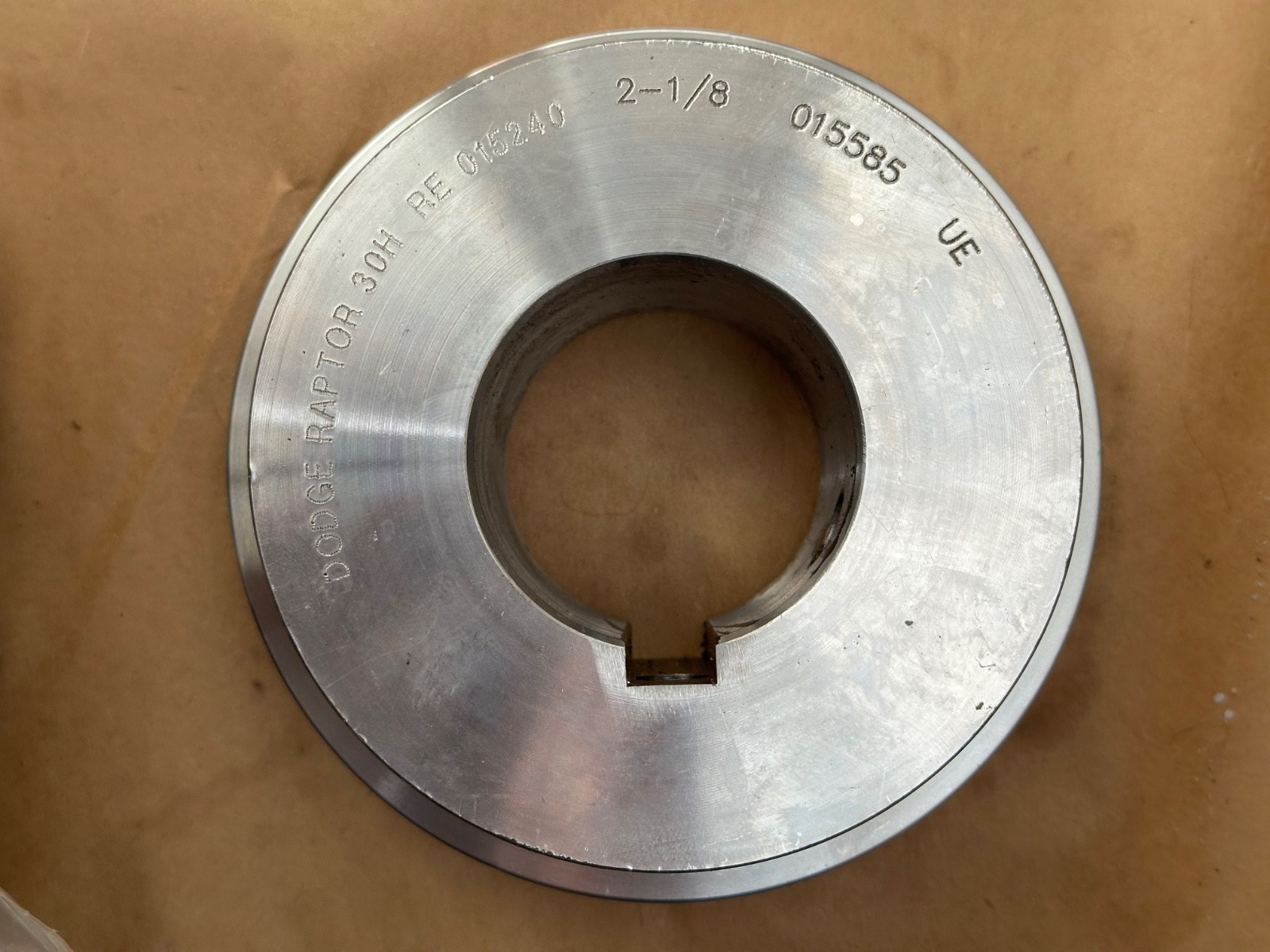 DODGE RAPTOR 30HCBM 2-1/8″ COUPLINGS/FLEX CLUTCH HUB 30H RE 015240 015585