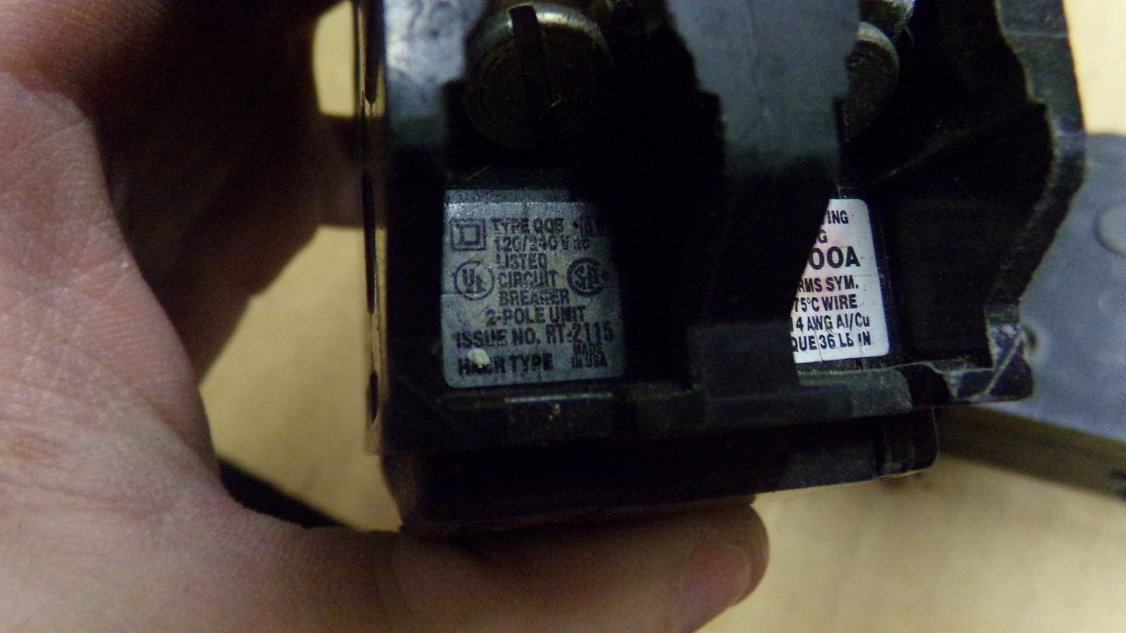 Square D Circuit Breaker 2-Pole 30A RT-2715 LP-9602, Lot of 3 *FREE SHIPPING*