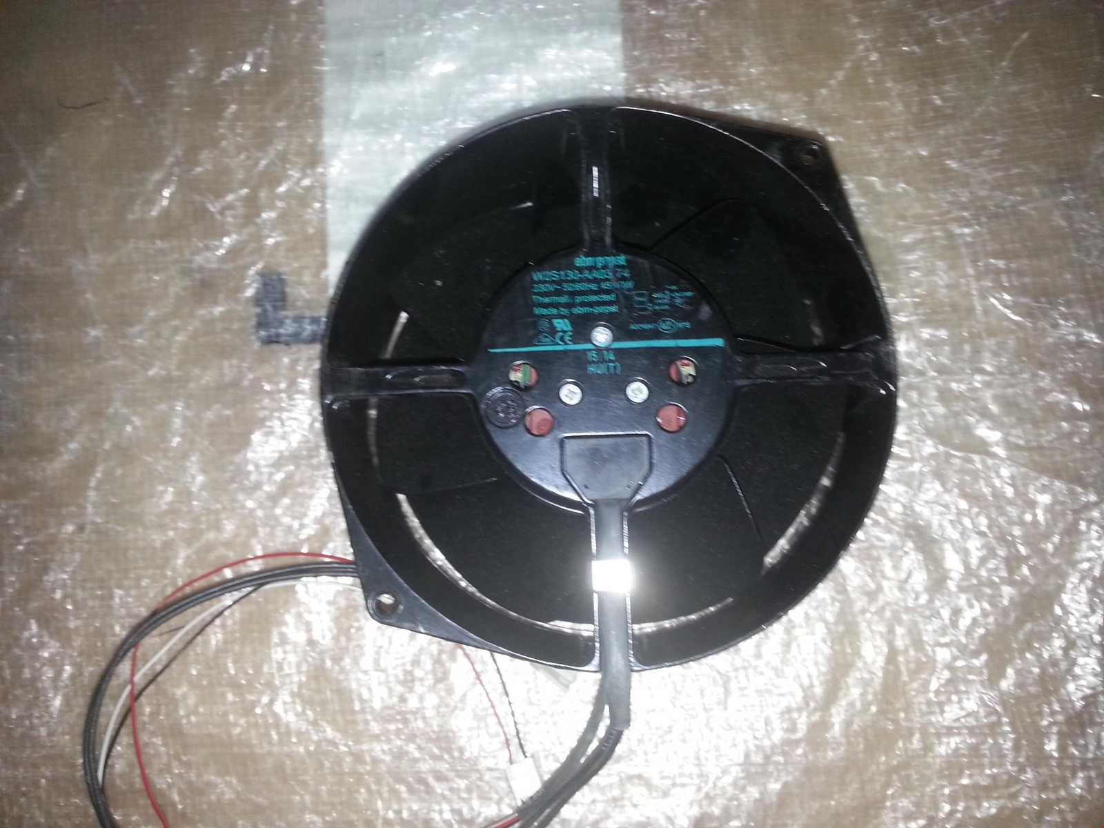 Ebm-Papst W2S130-AA03-74 Axial Fan 230VAC Industrial Cooling Ventilation HVAC