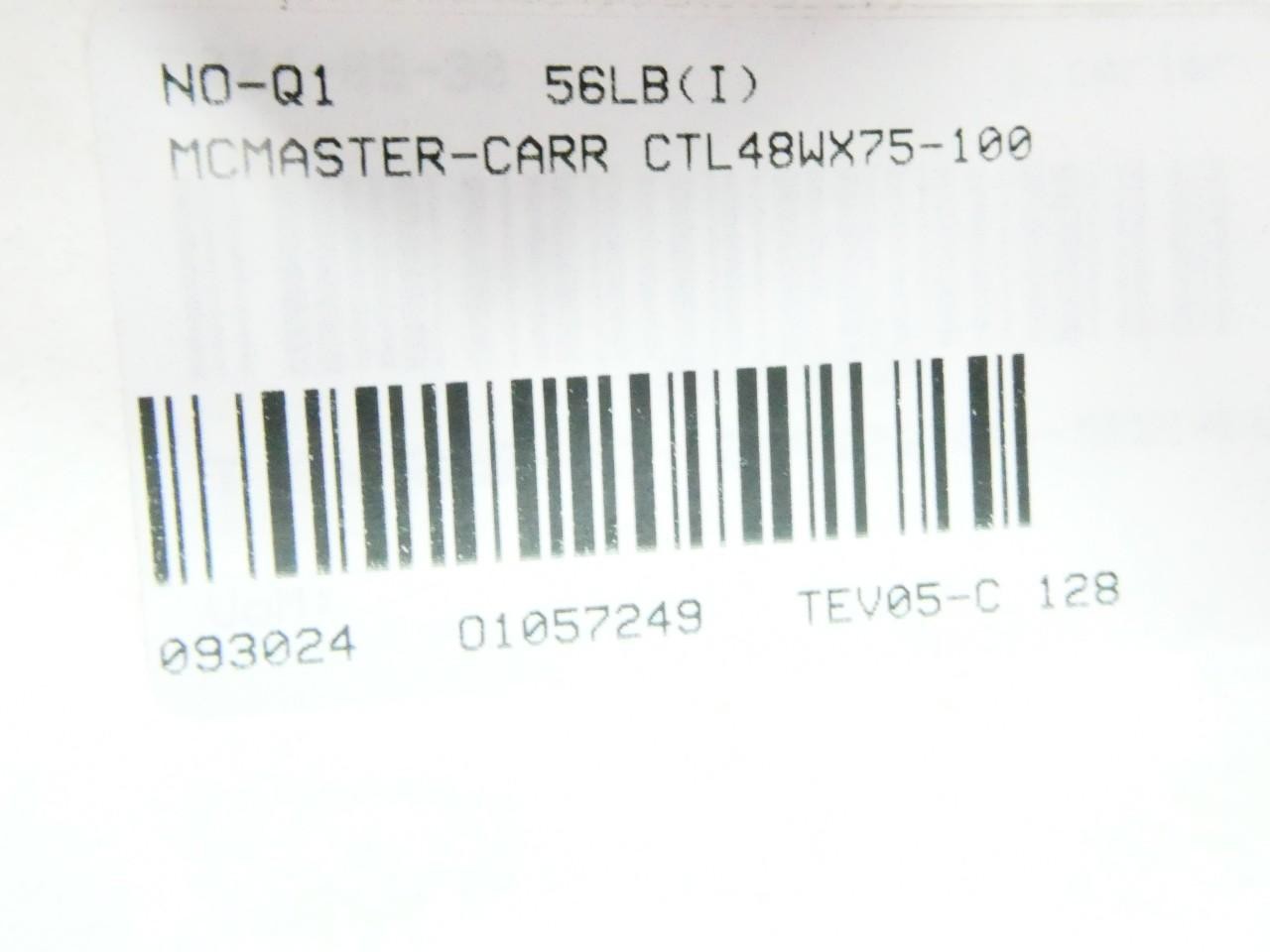 Mcmaster-carr CTL48WX75-100 T316 100M.0045-48 Stainless Wire Cloth 48in X 100ft