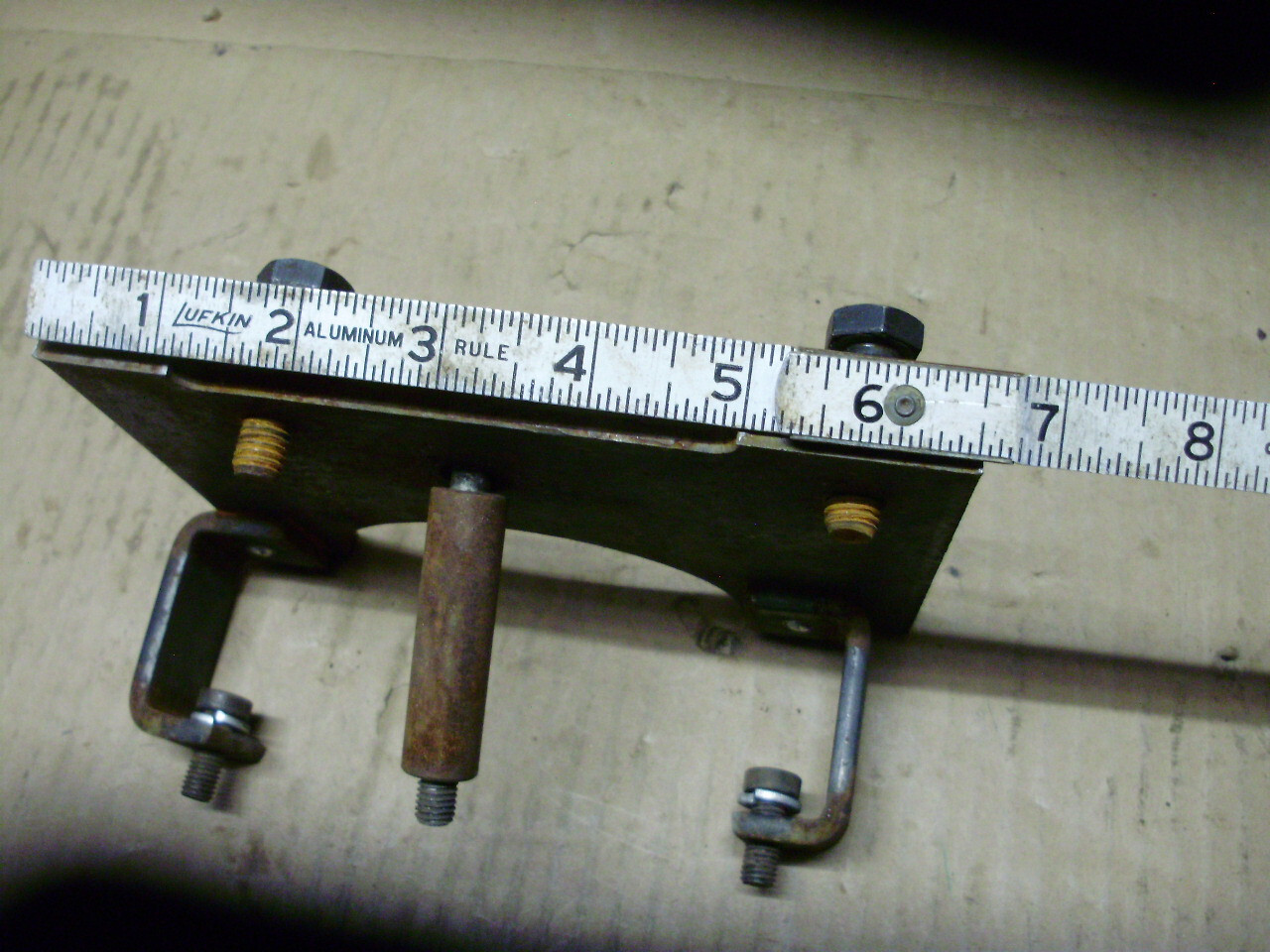 Bracket, FT Face Frame Mounting Flange Adaptor, Fits Hanning Electric Motor