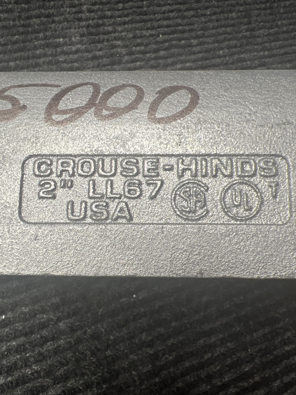 LOT OF 3 CROUSE LL57 CONDUIT 1 1/2″ OUTLET BODY FORM 7