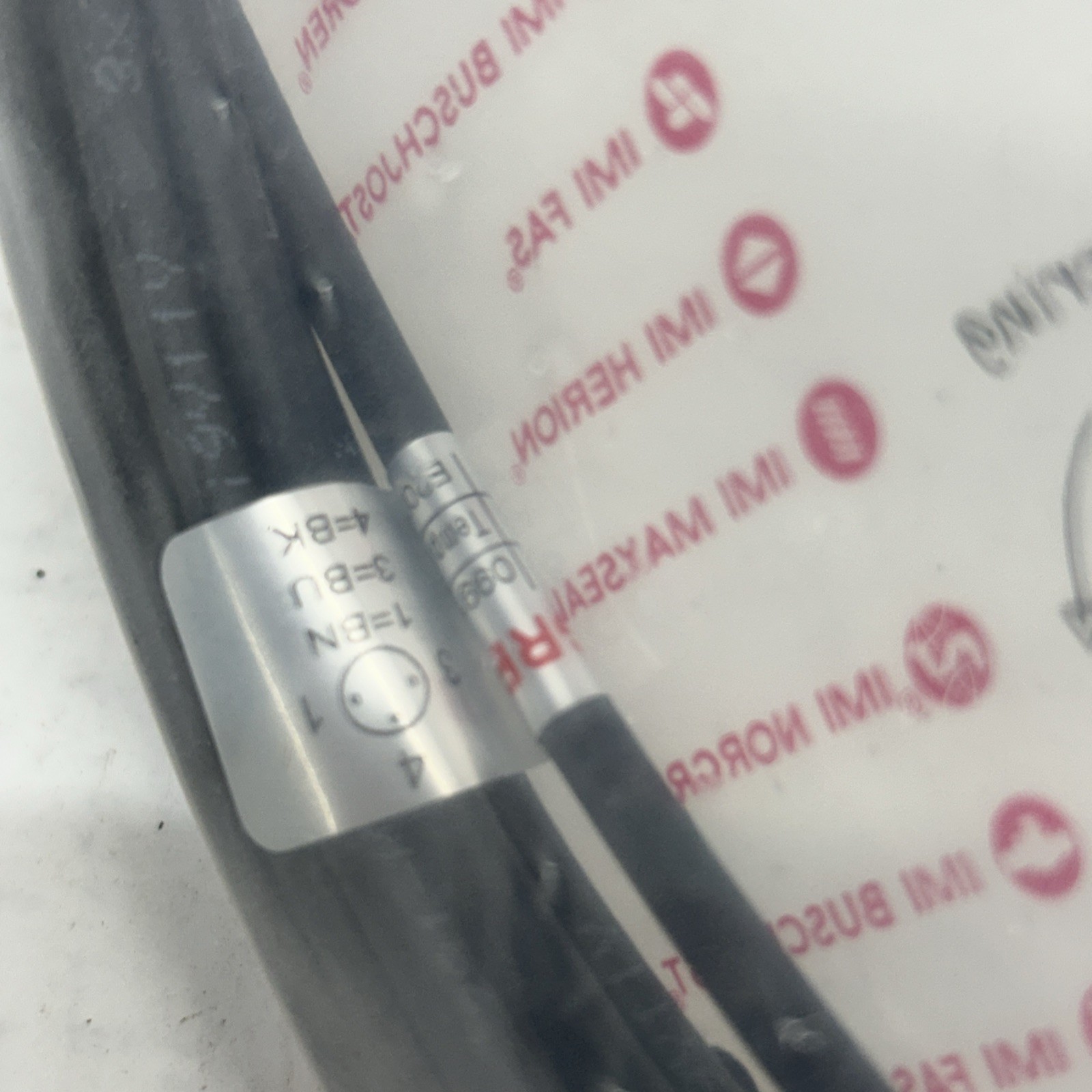 Imi Norgren M/p34596/5 Cable Assembly 71903986. E20dpip 60vac/75vdc Ip67