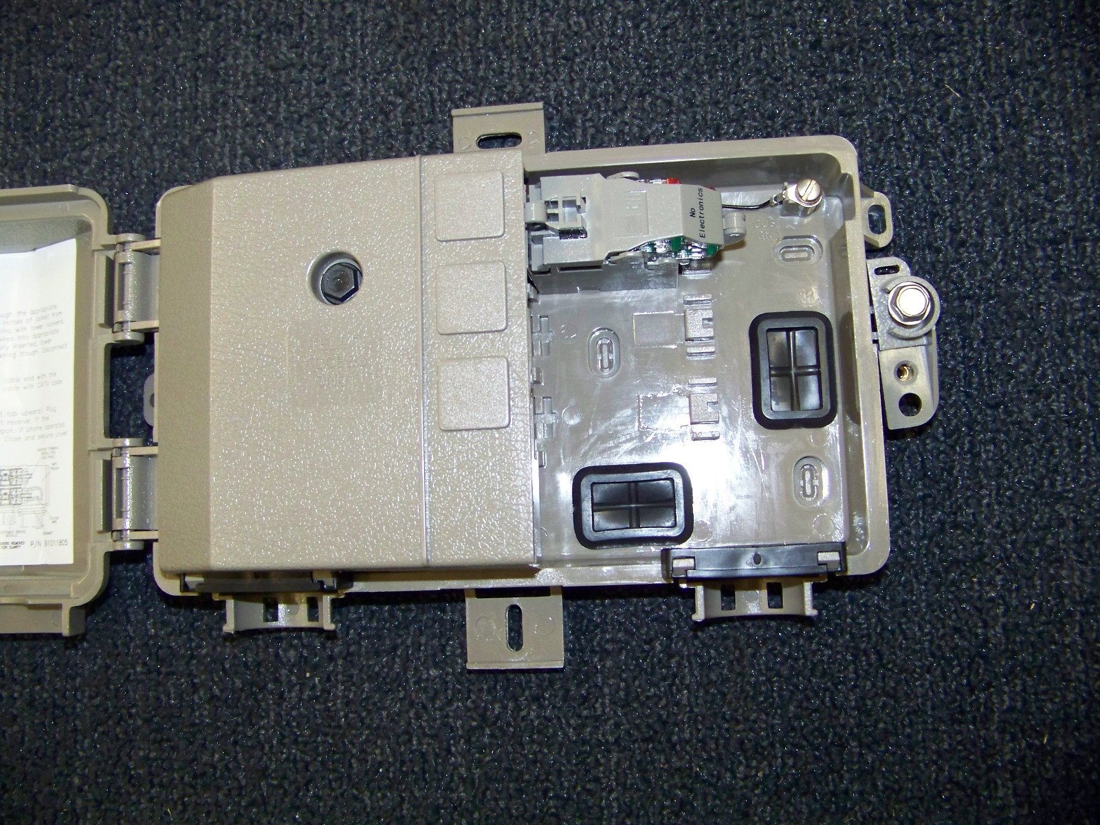 Tii Network Interface Device 3700 Station Protection Module AD01WLP 3711H781I00