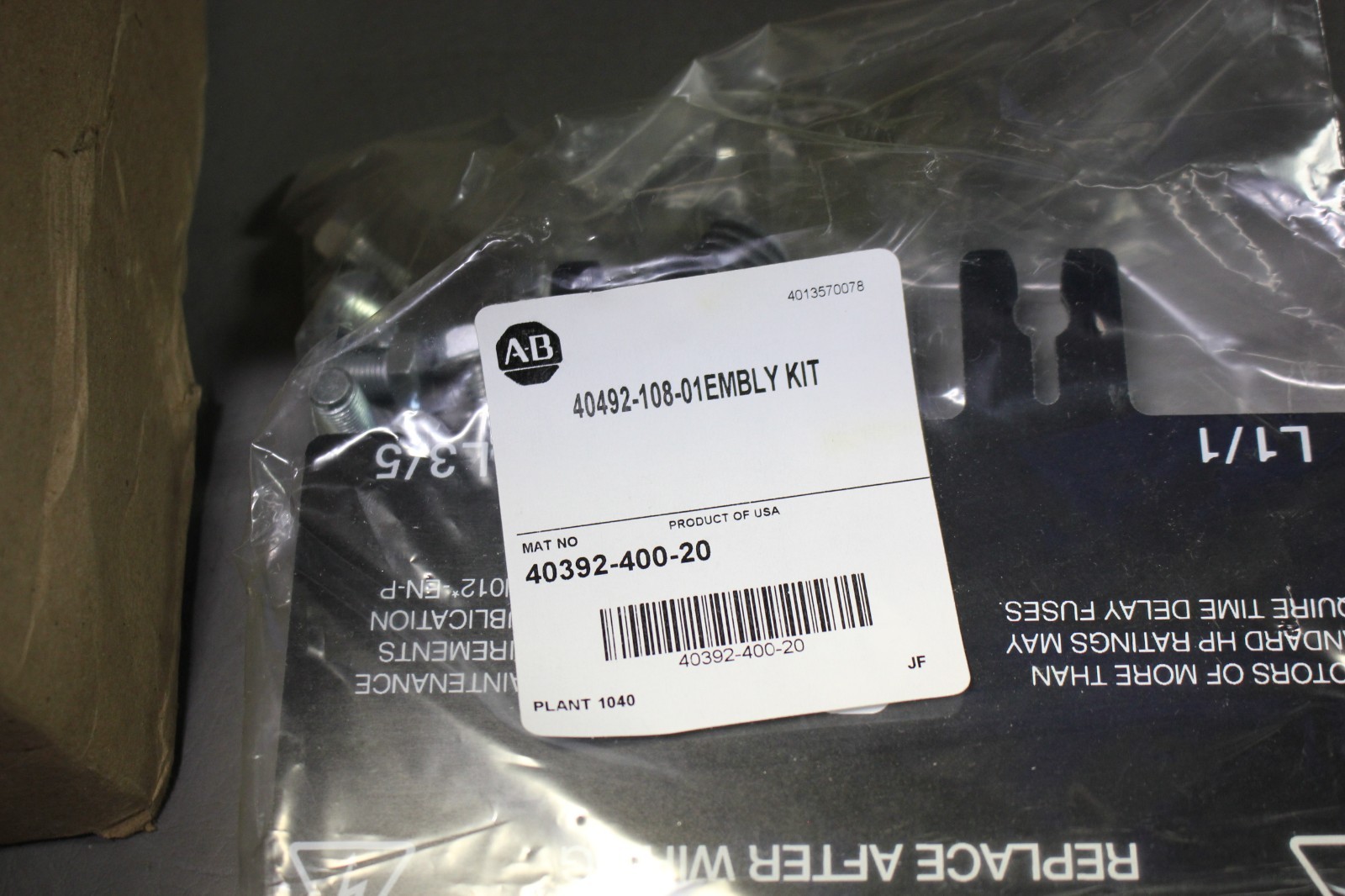 NEW ALLEN BRADLEY 400A DISCONNECT SWITCH 1494U-D400 SER. A