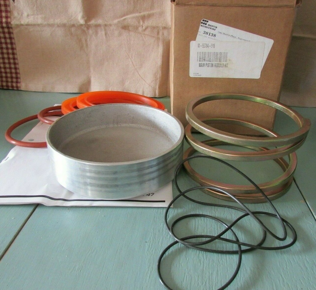 Martin Engineering 38138 Hurricane Main Piston Rebuild Kit Big Blaster Air Cann