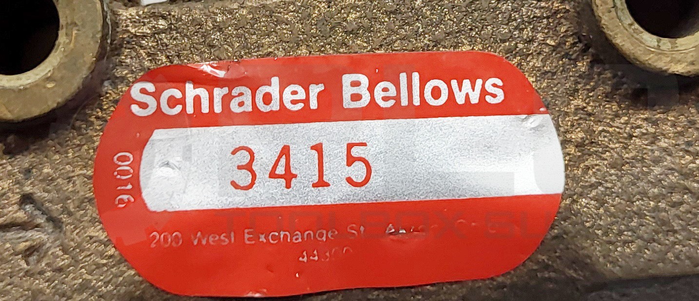NEW SCHRADER BELLOWS 3415 ROLLER LEVER CONTROL VALVE