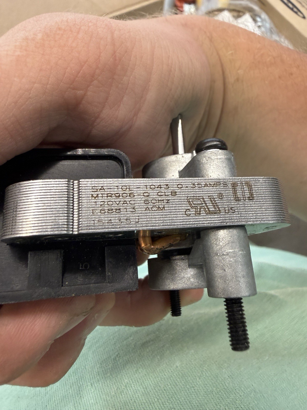 MTR906 SA-10L-1043 0.35 amps 120v