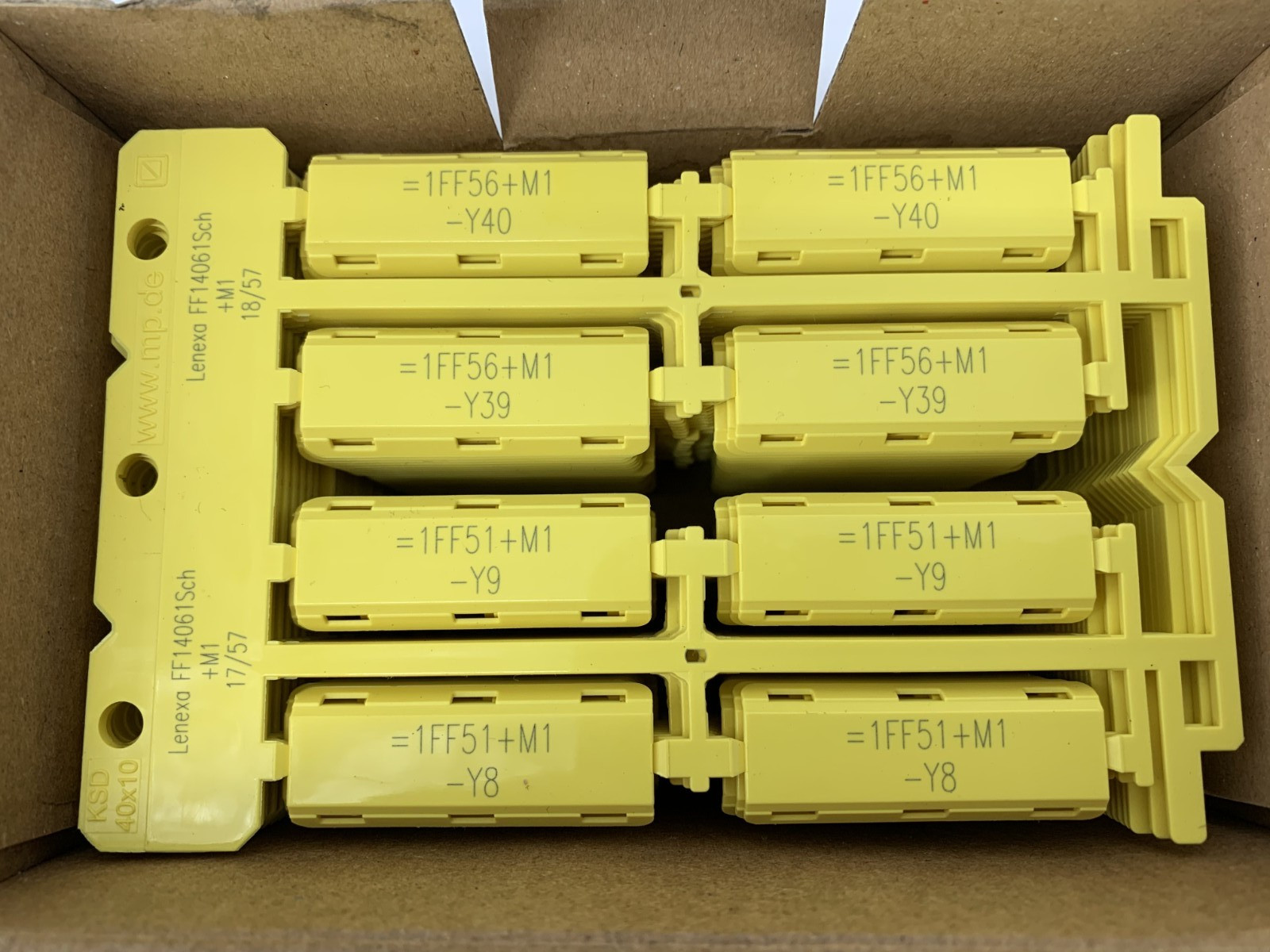 Murrplastik 86281038 KSD 40X10 PP Labelling KSD/KSB 161 Label Plates