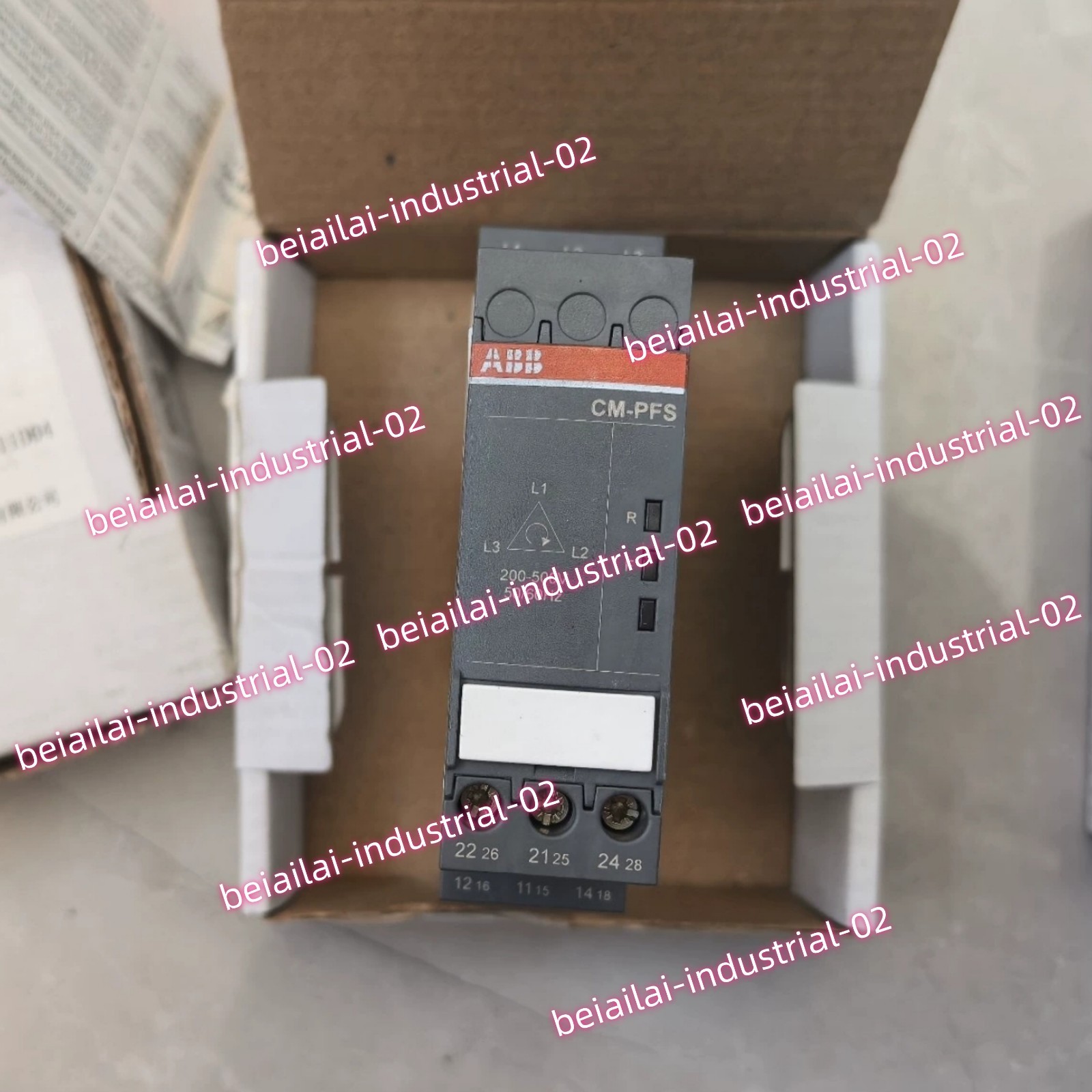 ABB Three-Phase Phase Sequence Relay CM-PFS.S#1pcs new in box