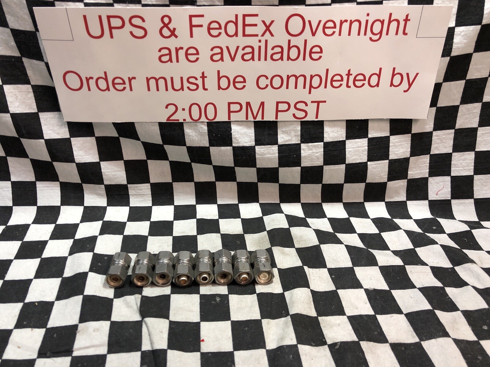 SWAGELOK UNION PORT 1/4″, SS-401-PC, SS-400-NFSET, LOT OF 8#1540Q4