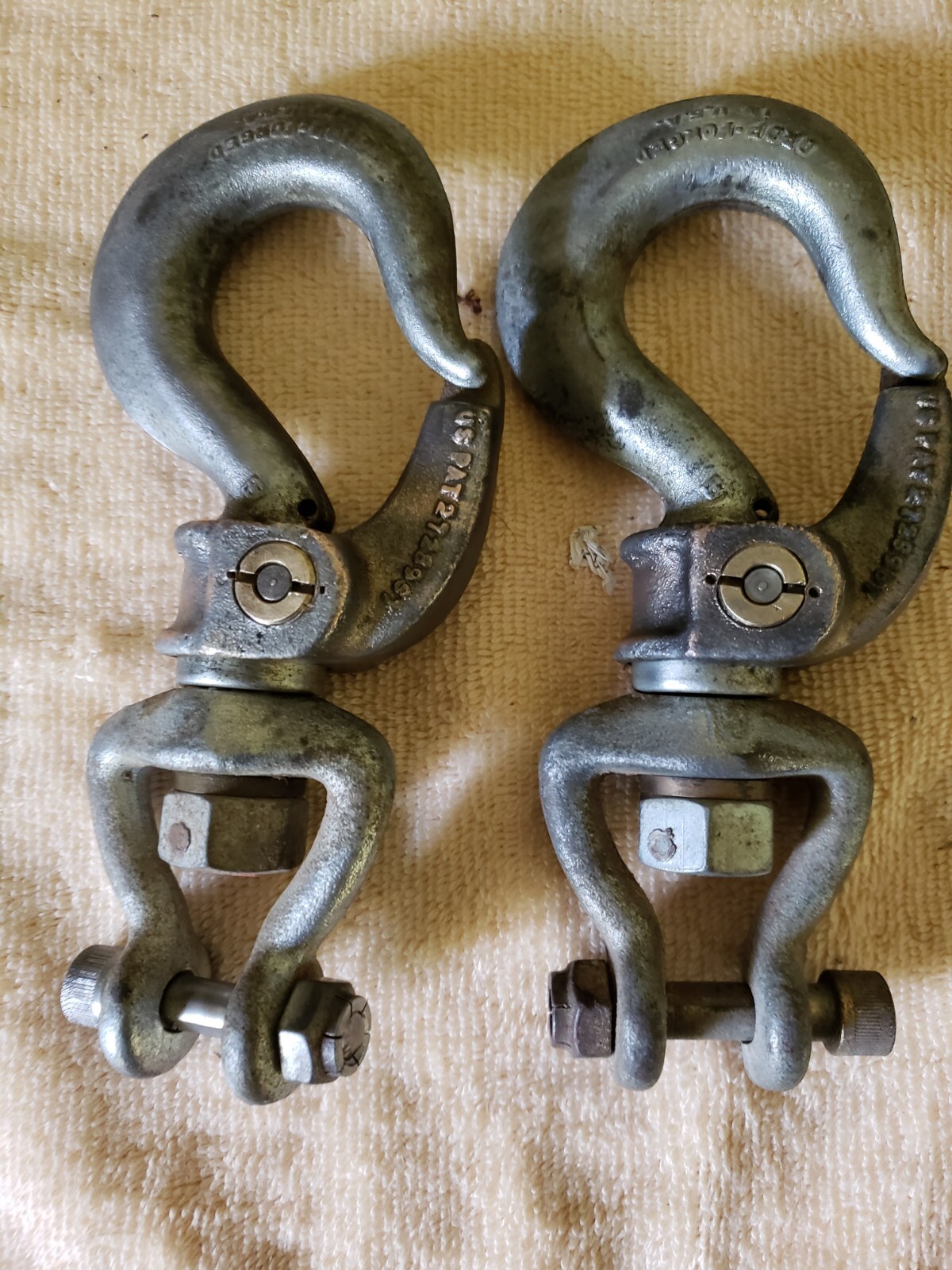 VULCAN HH-3/ BULLARD 1.4 TON HOOK #3 USED CROSBY