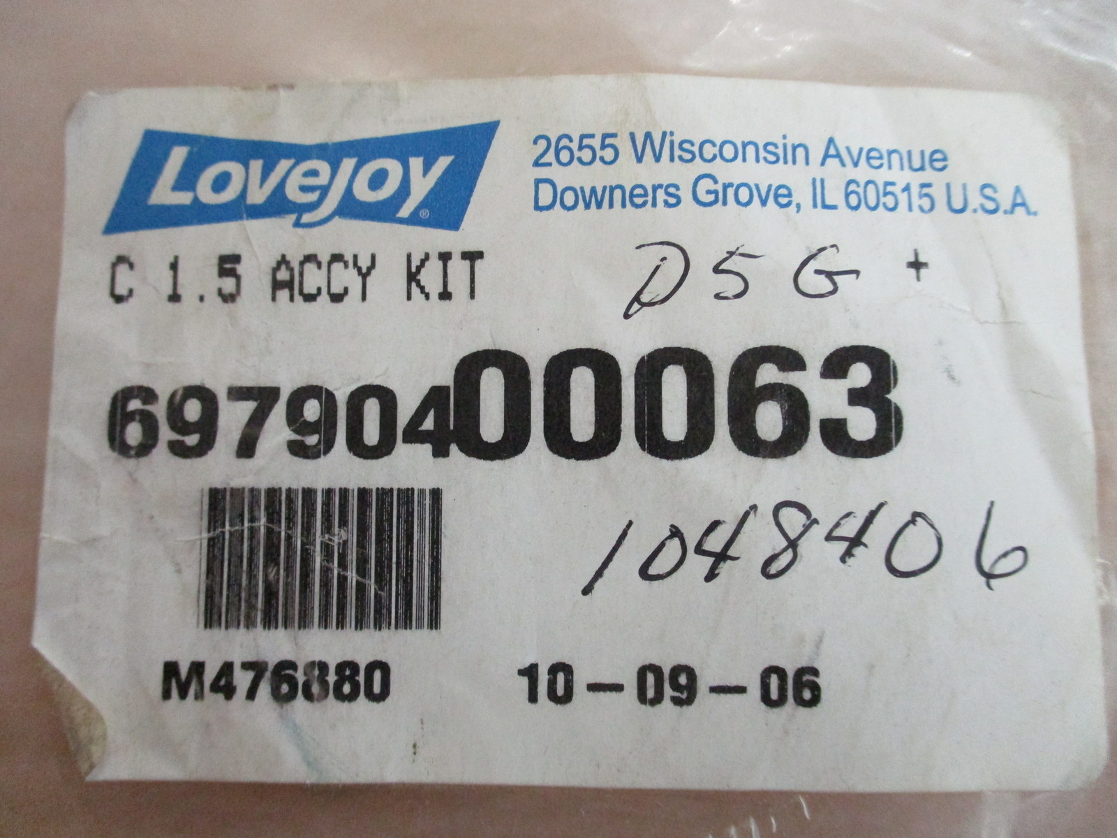 Lovejoy 69790400063 Accessory Kit C 1.5