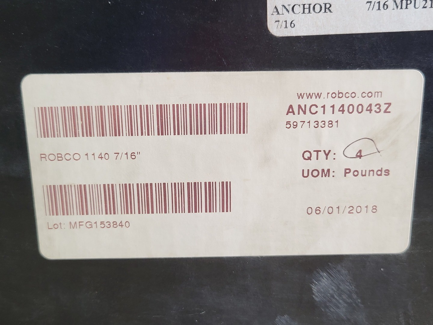 SURPLUS NEW Robco 1140 Compression Packing 7/16″ GFO – Valve Parts