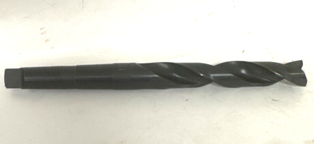 DORMER TAPER SHANK SPIRAL FLUTE DRILL BIT 1″ OAD X 11″ OAL HSS 6-1/2″ FLUTE MT3