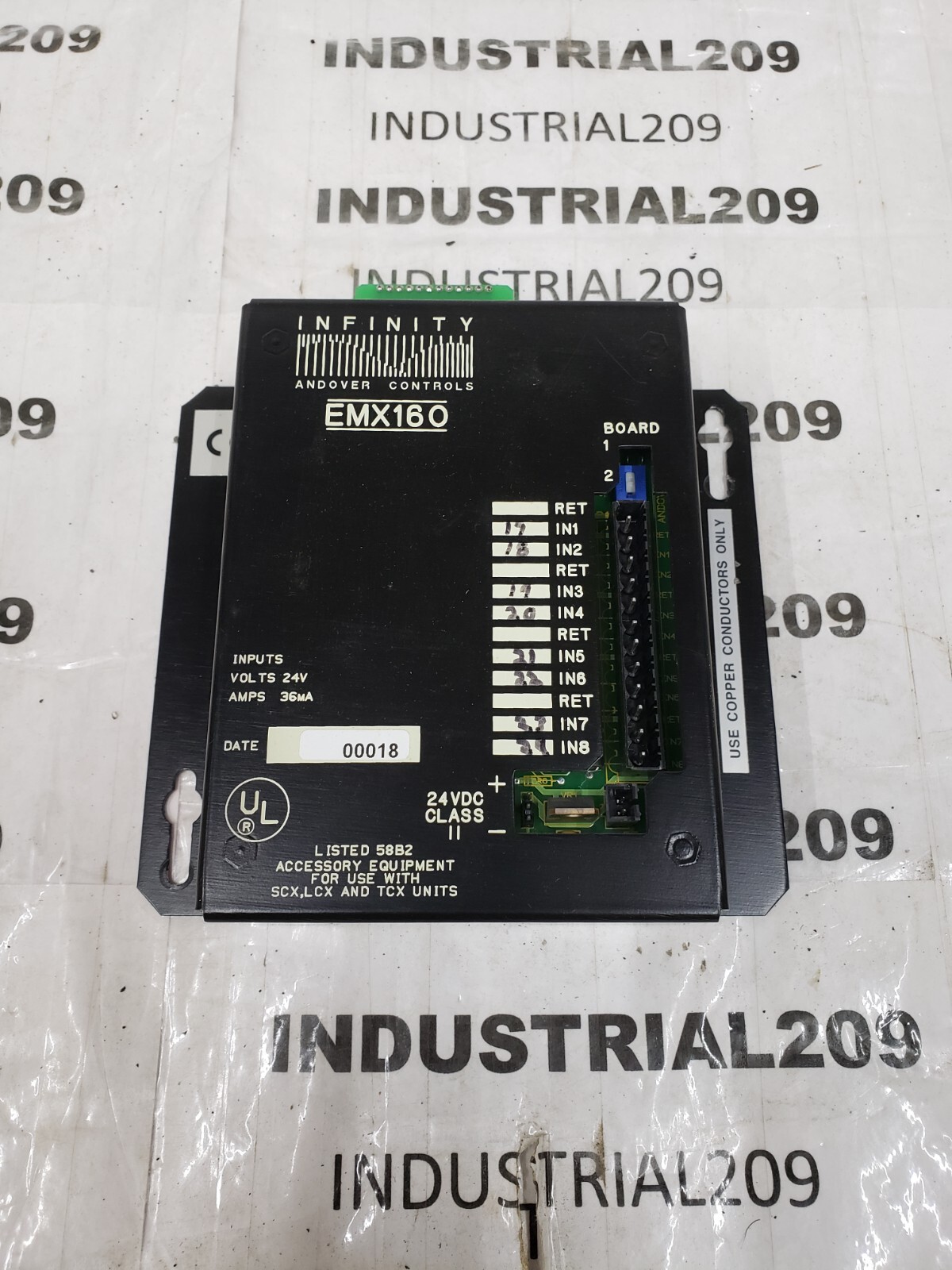 INFINITY ANDOVER CONTROLS EMX160