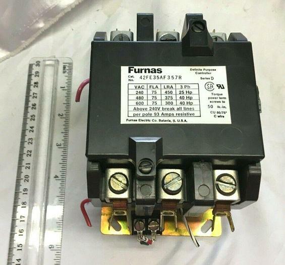 Furnas Electric Definite Purpose Controller Series D 49D22125 Free Shipping