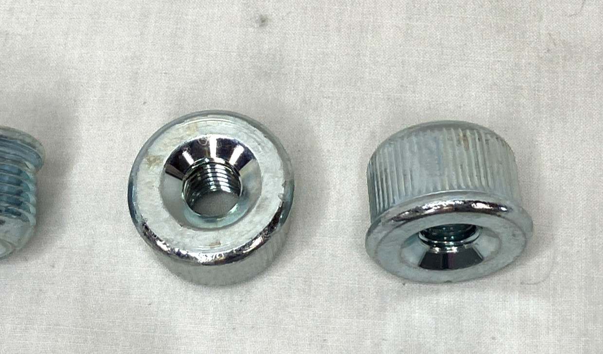 Set of 4 Metro Rack Style Adjustable Leveling Feet w/ Inserts & Hardware 2” 1.5”
