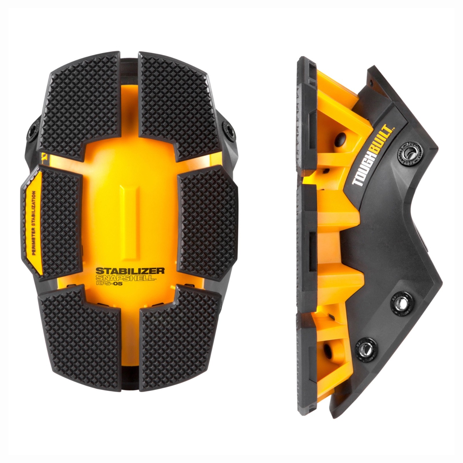 New ToughBuilt Knee pad Stabilizer Snap Shells – Weight Distribution