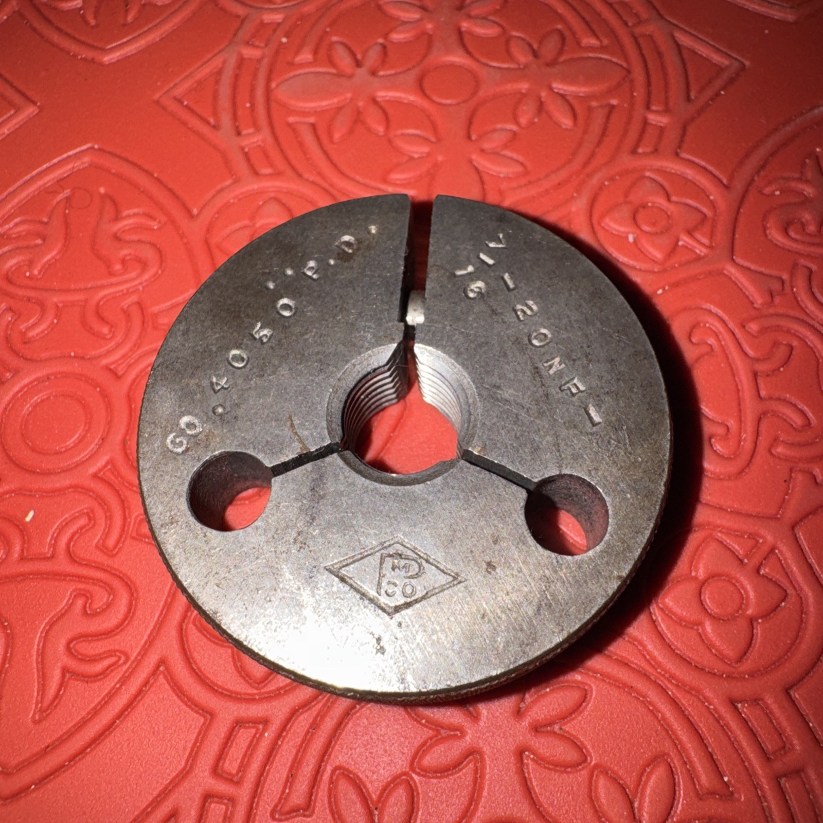 7/16-20-NF- THREAD RING GAGE GO PD.4050 (G42)